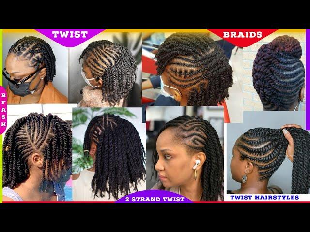 Trending Two Strand Twist Styles |Natural Hair Twist Styles |Twist Hairstyles for women| Twist to do