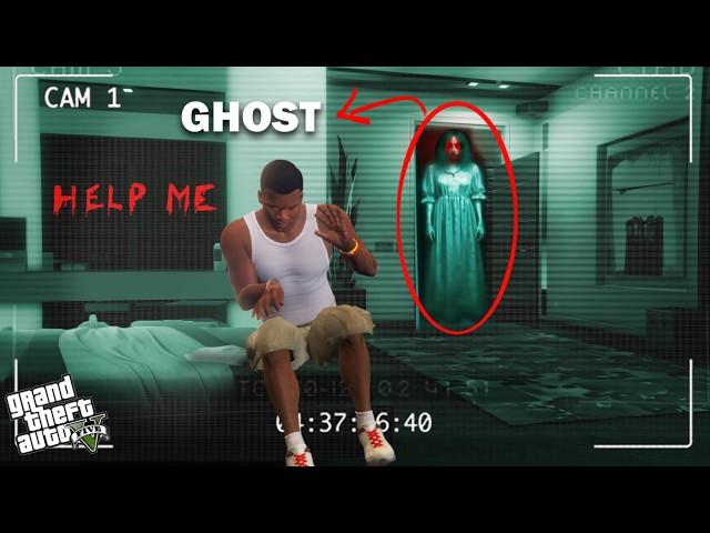 Franklin Find Most Dangerous Ghost Inside His Room In Gta V!