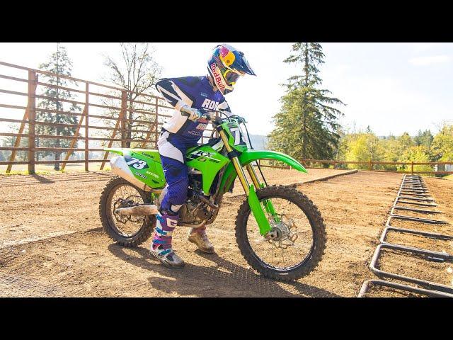 2025 KAWASAKI KX250 TRACK TEST