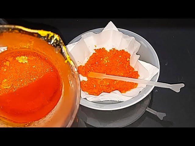 Making Potassium Dichromate (K2Cr2O7)