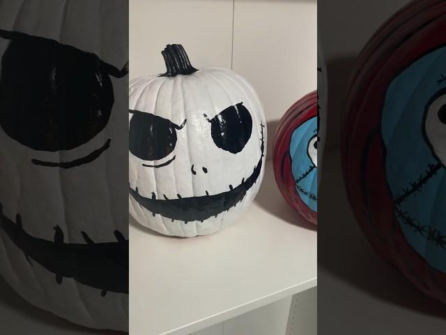 Halloween Pumpkins #art #painting #acrylicpainting #thenightmarebeforechristmas #halloween