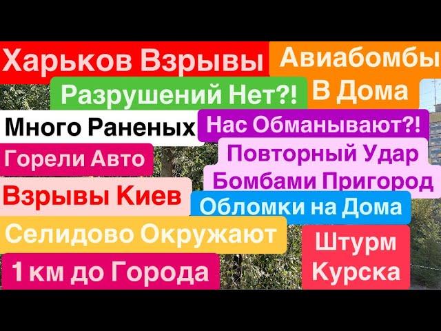 ДнепрВзрывы ХарьковКричали ДетиПрилеты в ДомаСдача ДонбассаШтурм Курска Днепр 3 октября 2024 г