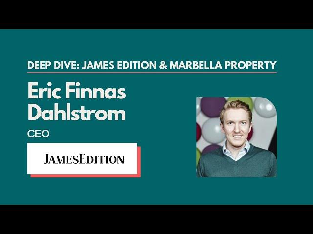 2021: Deep Dive with JamesEdition CEO Eric Finnas Dahlstrom