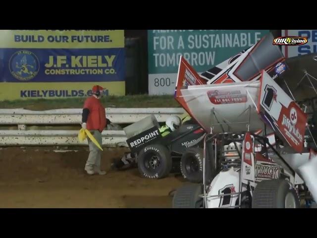 Tyler Ross and Justin Whittal fight at Williams Grove Speedway!