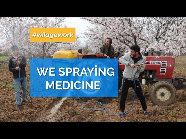 I STAYED IN THE VILLAGE AND I HAVE TO WORK HERE!! ( I Spray Medicine )  / #villagework 1