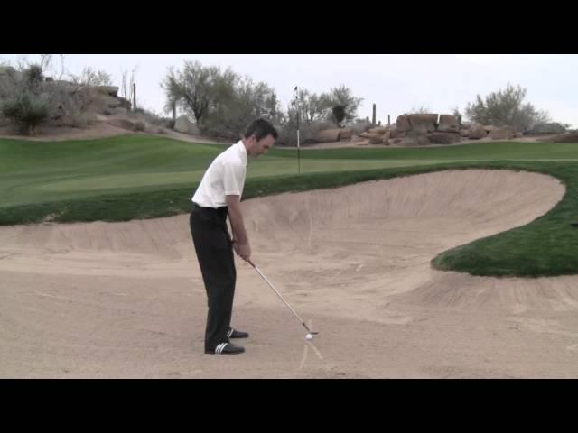 Greenside Bunker Play - Setup and Swing