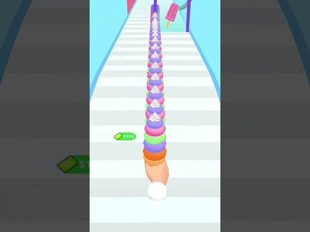 Ice cream Let's play the top game ! Follow me  Like the video ️ #fun #mobilegame #playing