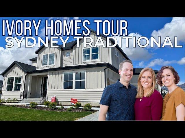 Luxury New Home Tour-Sydney Traditional | Ivory Homes | West Jordan | Salt Lake County | Utah