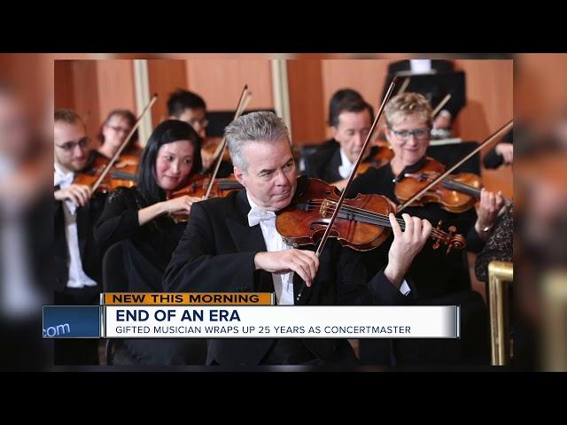 Milwaukee Symphony Orchestra concertmaster steps down