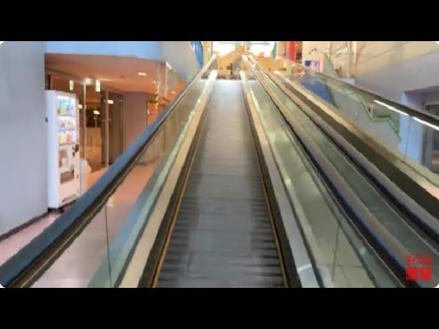 【三菱】6X エスカレーター 2X オートスロープ　パームシティ和歌山 6X escalator 2X autoslope Parm City Wakayama shopping mall Japan