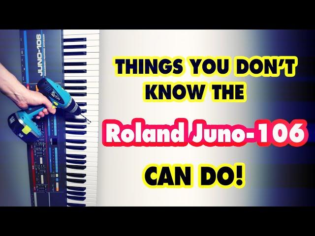 The Roland Juno-106 | Quirks and features you probably don't know about