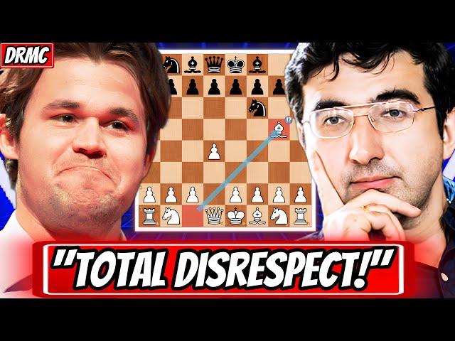 “LOL!” Magnus Carlsen DISRESPECTS Vladimir Kramnik ON MOVE 2! (Daniel Naroditsky SHOCKED!)