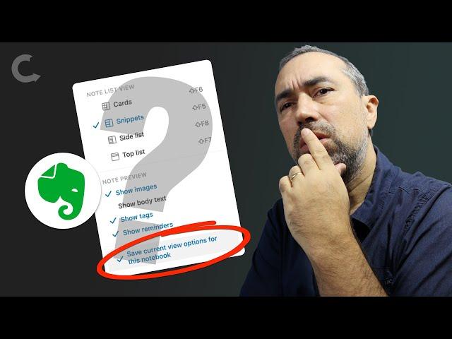  Different views for each notebook in Evernote. Is it possible?