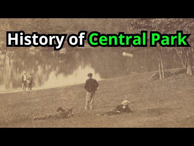 Explore the history | Old photos of New York City (1860) | Oldest photos of Central Park