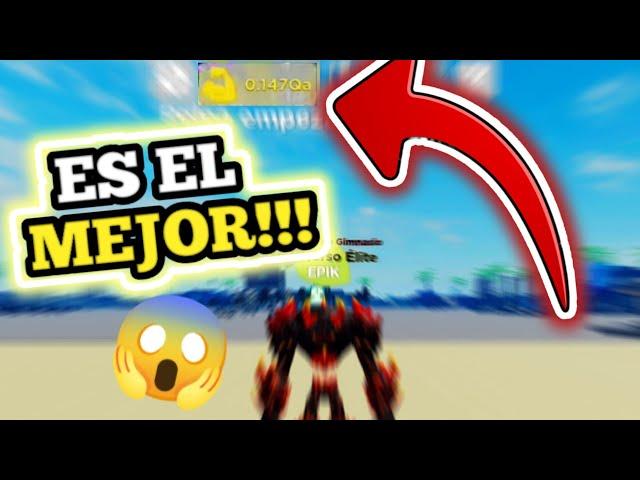 Este es el MEJOR JUGADOR!!!  MUSCLE LEGENDS | ROBLOX