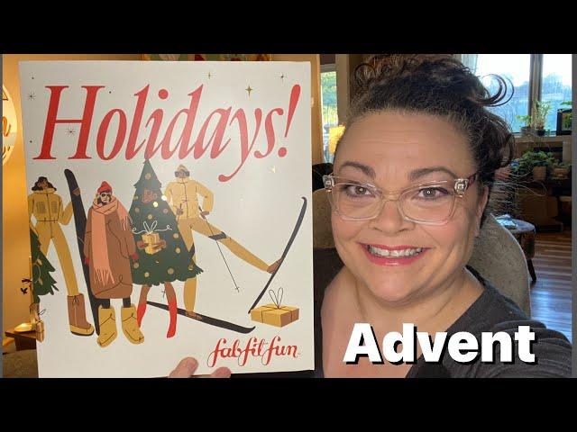 FabFitFun Christmas Advent 2024 “Happiest Holidays”