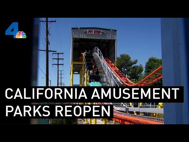 After Pandemic Ups and Downs, California Theme Park Reopens | NBCLA