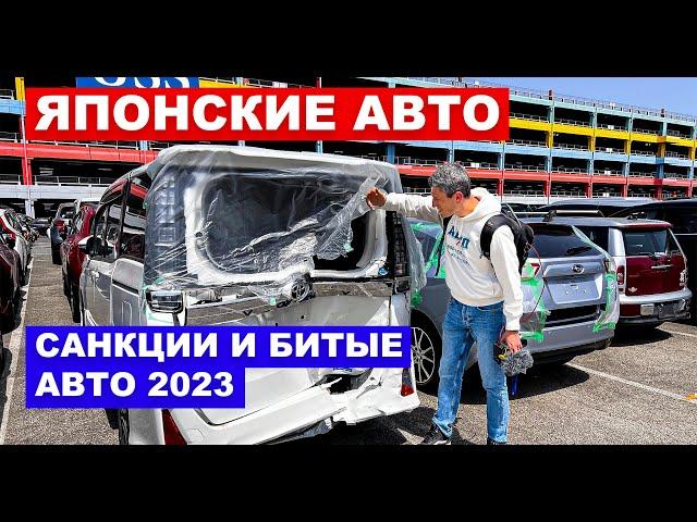 Авто из Японии: Санкции и битые авто! Рынок автомобилей 2023