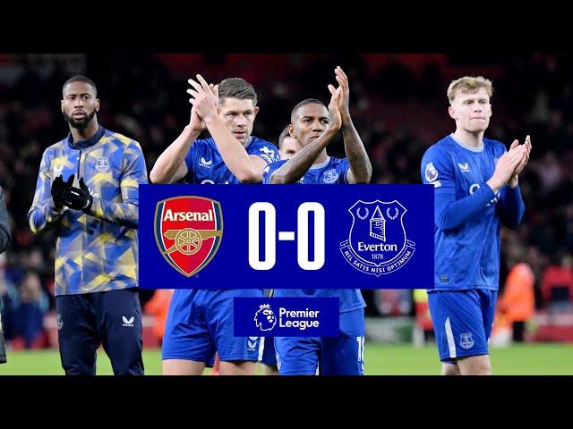 ARSENAL 0-0 EVERTON | Premier League highlights