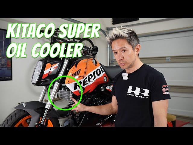 Kitaco Super Oil Cooler Installation on the 2022 Honda Grom