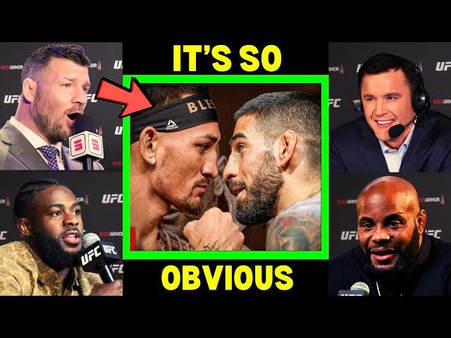 UFC Fighters "Predict" Max Holloway vs Ilia Topuria | UFC 308