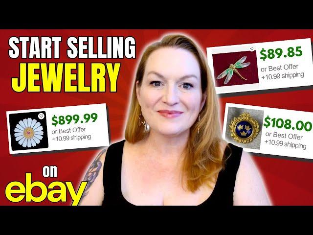 Beginners Start Selling Jewelry on Ebay | How to Sell Jewelry | Start Reselling Thrifted Jewelry