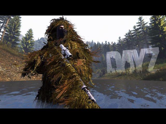 When a 15000 Hour DayZ SNIPER wears a GHILLIE SUIT...