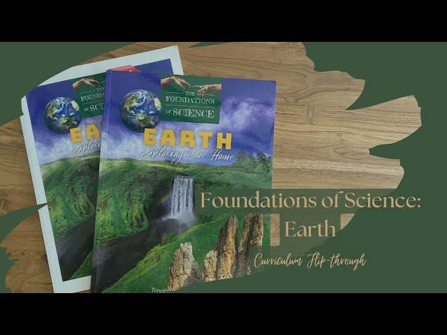 FOUNDATIONS OF SCIENCE: Earth || TAN Books Curriculum flip-through