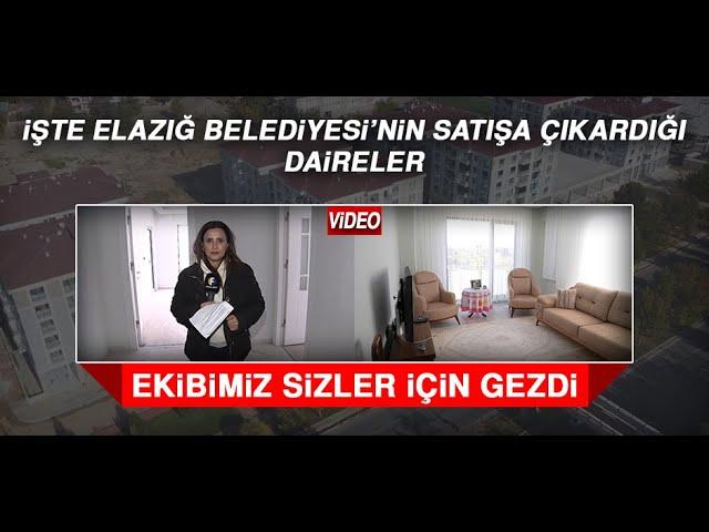 İşte Elazığ Belediyesi’nin Satışa Çıkardığı Daireler