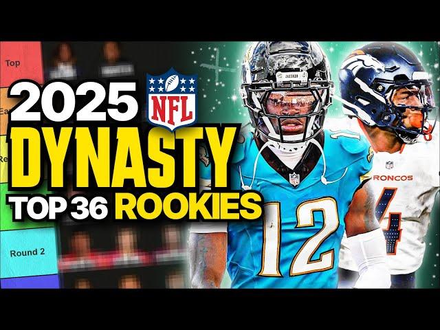 Top 36 Rookie Rankings - 2025 Dynasty Fantasy Football