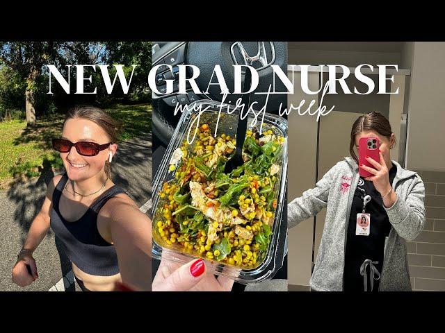 my first week as a nurse: new grad orientation