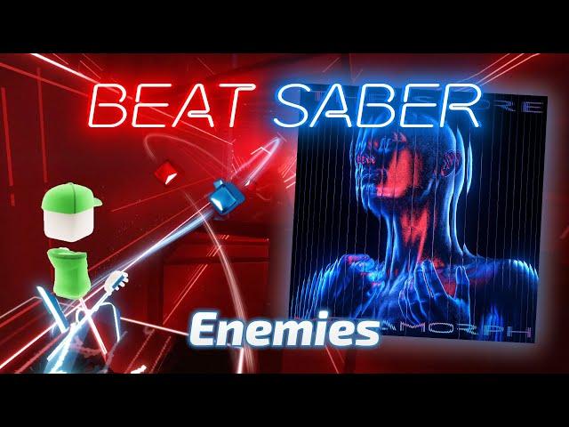 BEAT SABER | Enemies - The Score (1.20 Arcs) [With Lyrics!]