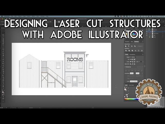 Designing Laser Cut Structures with Adobe Illustrator
