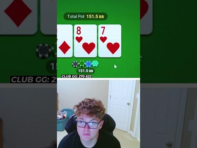 Absolutely GENIUS  and detailed breakdown from The King #clubgg #poker #pokerclub #pokerroom #wow