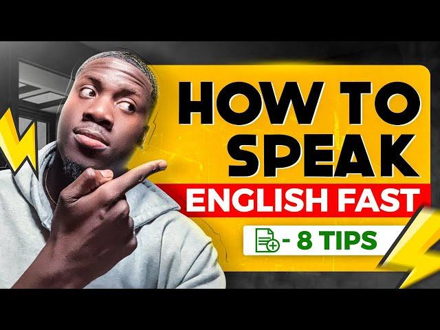 How to Speak English Fast in 21 Days