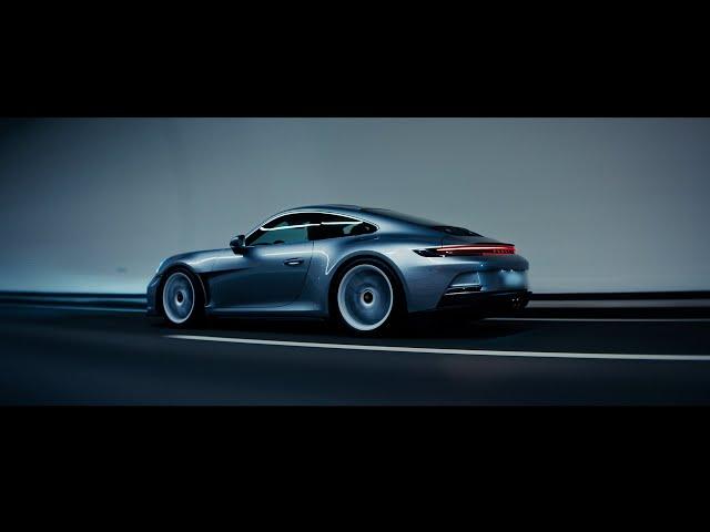 Porsche 992 S/T | Night Run through Zurich | 4K