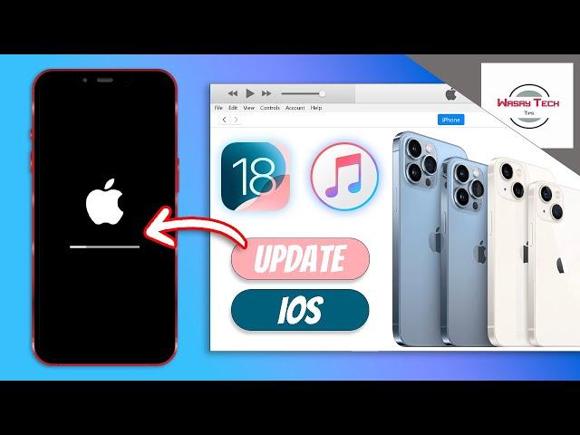 How to Update ios of iPhone using iTunes 2024 | Update ios of iPhone using iTunes 2024