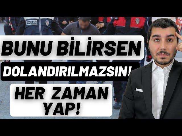 Dolandırıcıları Tuzağa Düşür! Bunu Bilirsen Asla Dolandırılmazsın!