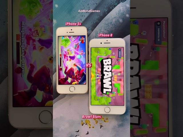 test who can open the Brawl Stars application the fastest #iphone5s #iphone8 #shorts