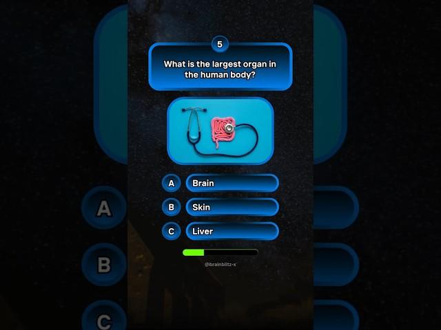Only 1.1% Can Answer All!  | Ultimate Biology Quiz  #shorts