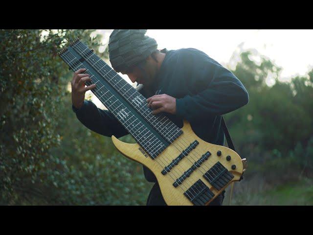 12 STRING BASS - Chord Melody tapping etude - FM GUITARS