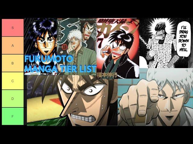 Tier List and Short Reviews of All Manga by Nobuyuki Fukumoto FKMT