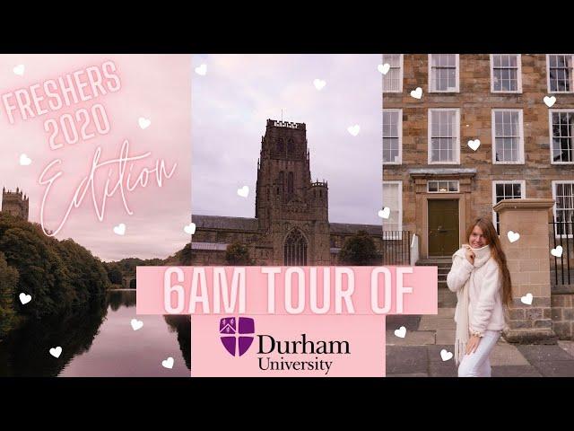 FRESHERS GUIDE TO DURHAM UNIVERSITY | 6AM GUIDED TOUR OF DURHAM UNIVERSITY! | Colleges + Cathedral