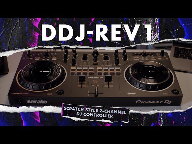 DDJ-REV1: Official walkthrough Pioneer DJ Scratch style 2-channel DJ controller