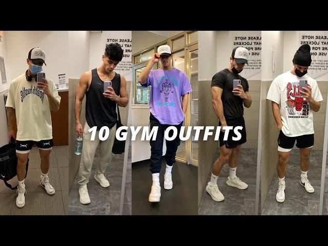 10 Outfits for the Gym | Workout Fit Ideas for Guys