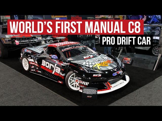 1000hp C8 Corvette Pro Drift Car by Matt Field: The World's Most Advanced Drift Car in 2024