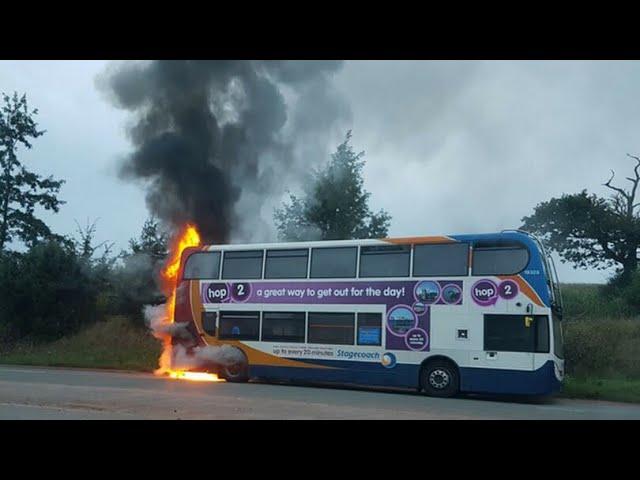 Farewell Tribute to Stagecoach South West 19325