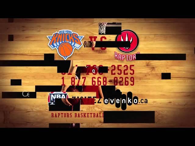 NBA: New York Knicks vs. Toronto Raptors