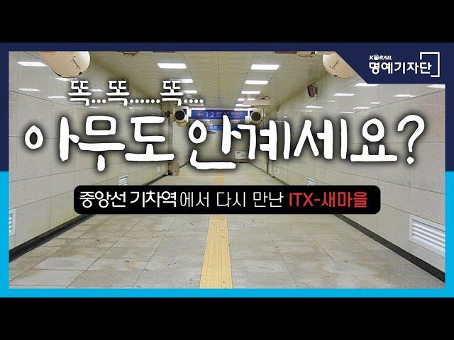 [한국철도Ⅹ홍윤이네] 중앙선 기차역에서 다시 만난 ITX-새마을 반가워요!