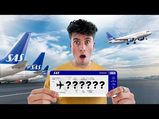 I boarded a mystery destination flight! SAS Destination Unknown